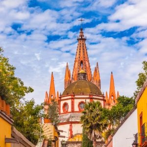 View of the San Miguel Church from behind