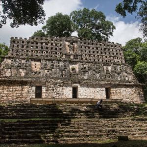 Hidden Yaxchilan Chiapas Mayan Archaelogical Site